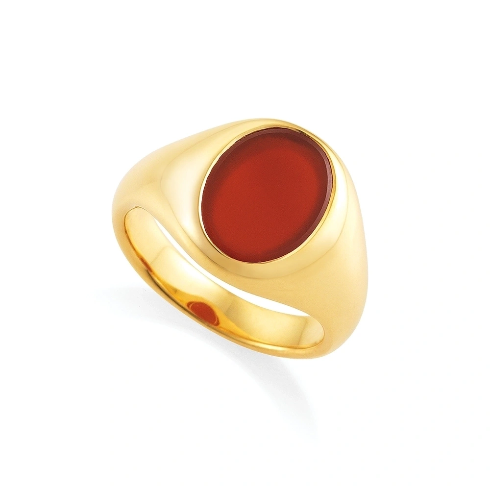 【大セール】 MEJURI Oval Gemstone Signet リング 大セール】 MEJURI Oval Gemstone Signet リング 指輪・リング