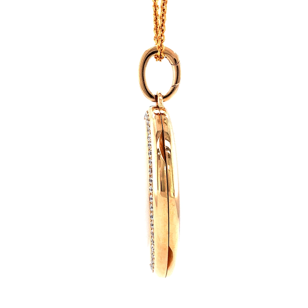 Locket <br>Hallmark <br />oval 35 x 26 - Image 3