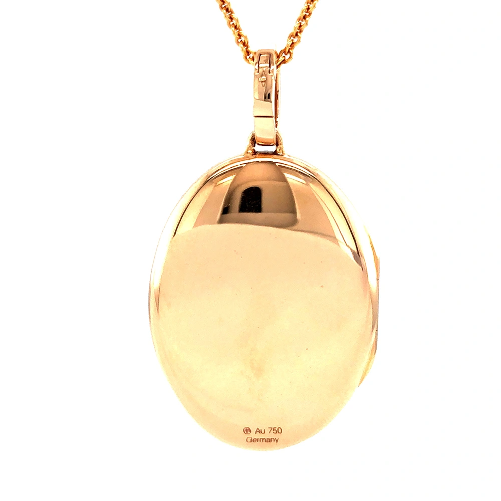 Locket <br>Hallmark <br />oval 35 x 26 - Image 4