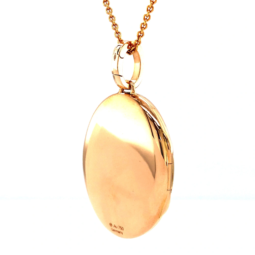 Locket <br>Hallmark <br />oval 35 x 26 - Image 5