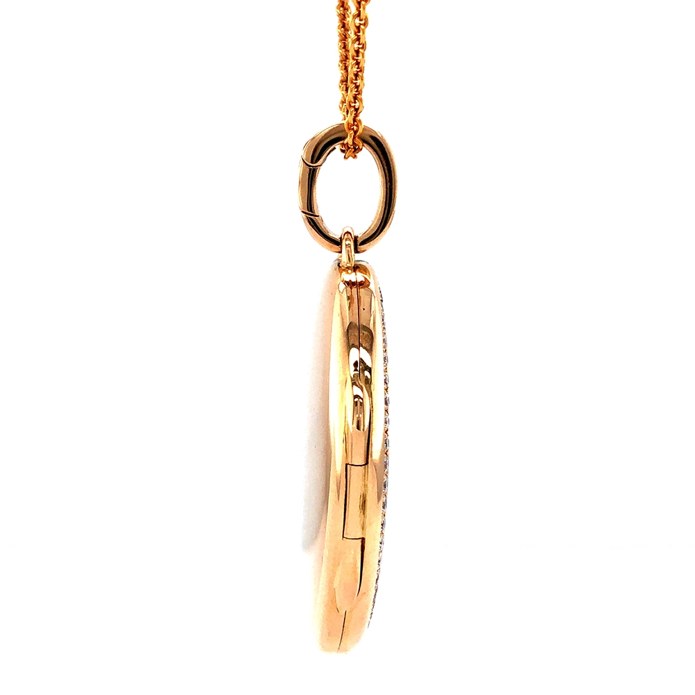 Locket <br>Hallmark <br />oval 35 x 26 - Image 6