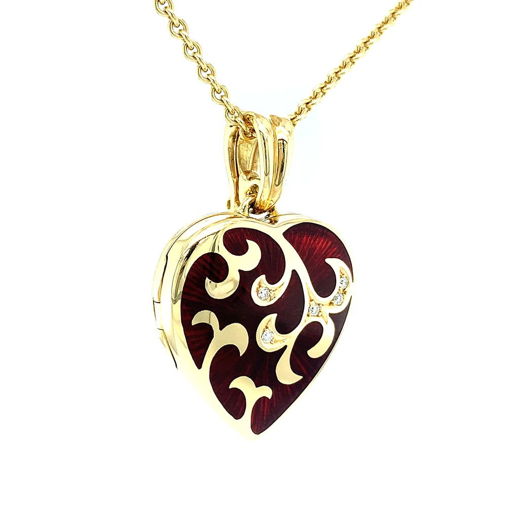 Medaillon <br>Hallmark <br />Herz 25 x 23 – Bild 6
