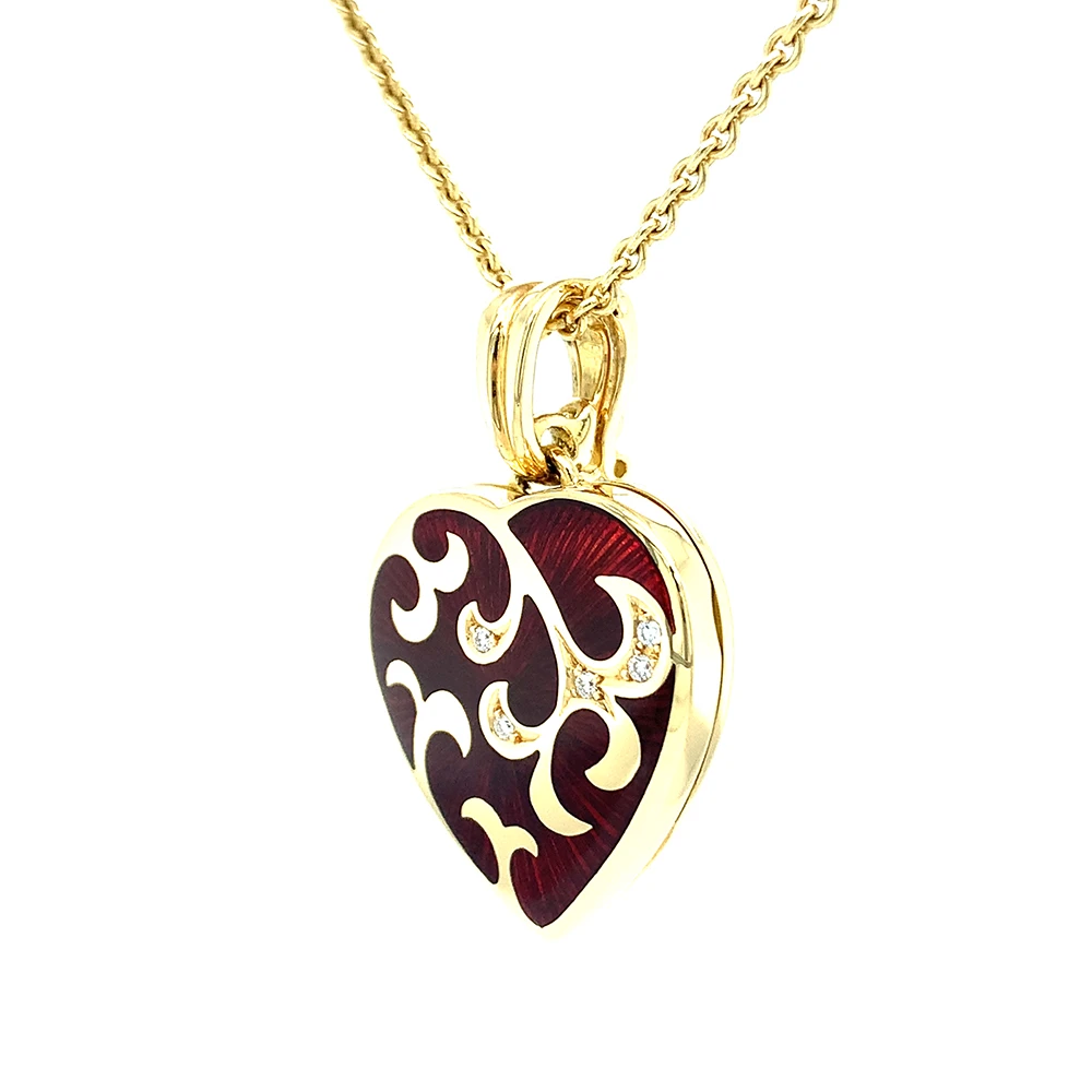 Medaillon <br>Hallmark <br />Herz 25 x 23 – Bild 2