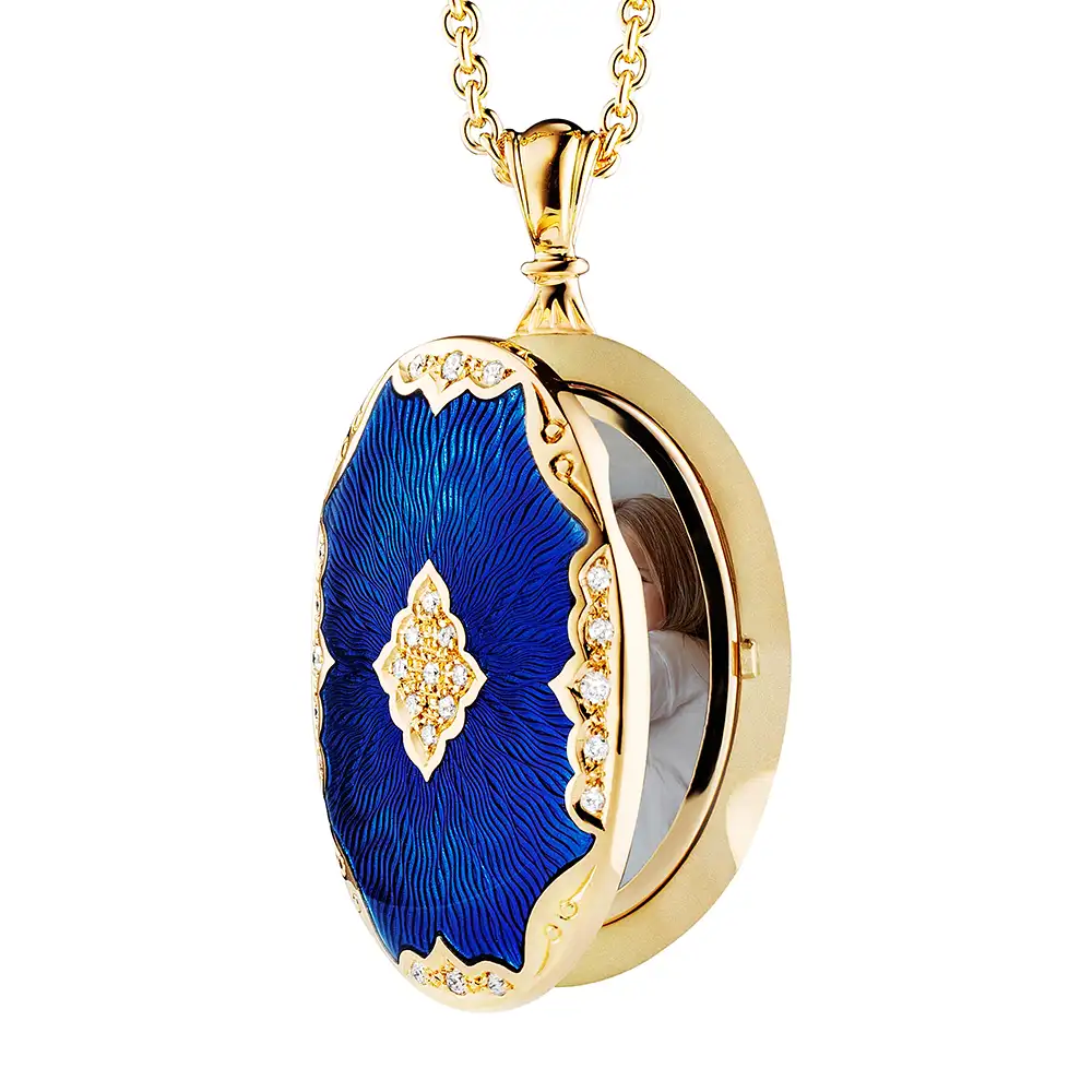 Locket <br>Hallmark<br /> oval 36 x 25 - Image 2