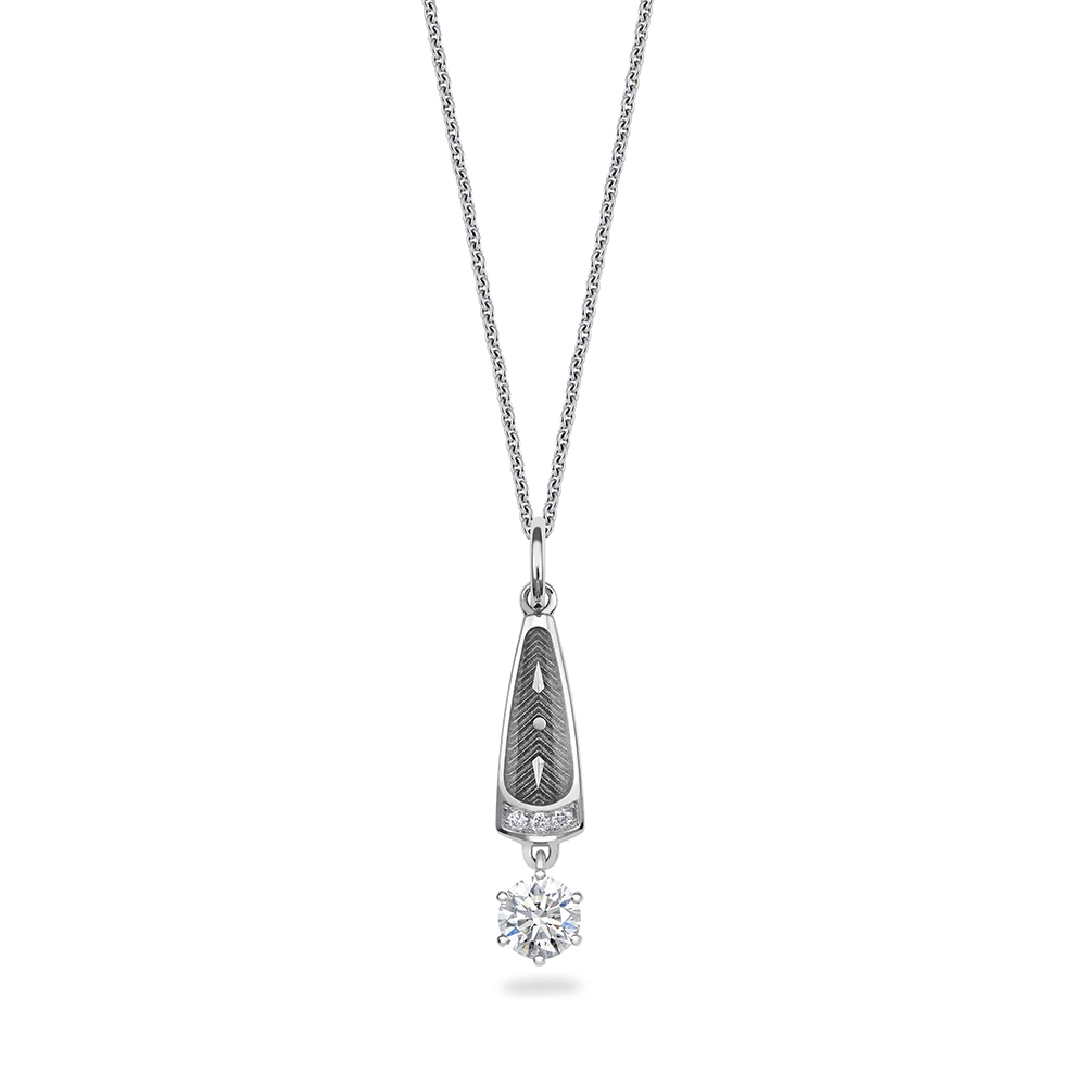Anhänger Solitaire <br />Brillant – Bild 2