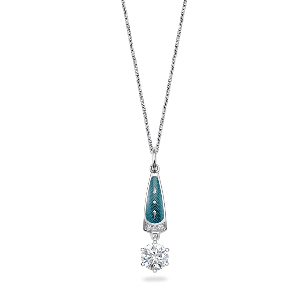 Anhänger Solitaire <br />Brillant – Bild 2