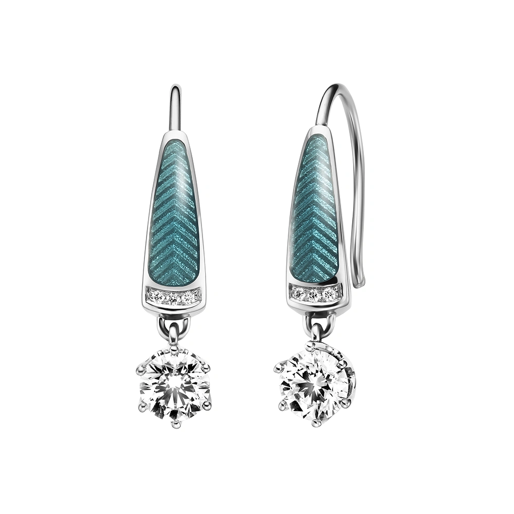 Ohrschmuck Solitaire <br />Brillanten – Bild 2